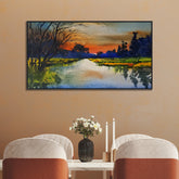 Abstract Nature Modern Landscape Canvas Wall Painting